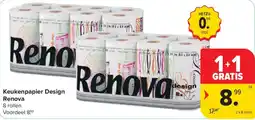 Carrefour Keukenpapier Design Renova aanbieding