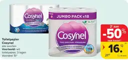 Carrefour Toiletpapier Cosynel aanbieding