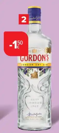 Carrefour Gordon's london dry gin aanbieding