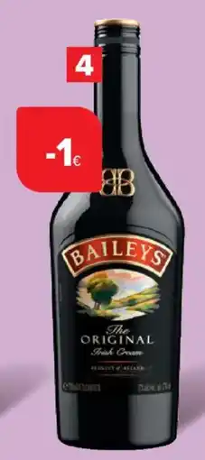 Carrefour baileys the original irish cream aanbieding