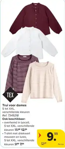 Carrefour Trui voor dames aanbieding