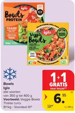 Carrefour Bowls Iglo aanbieding