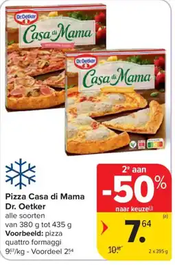 Carrefour Pizza Casa di Mama aanbieding
