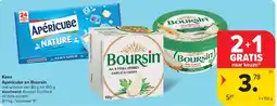Carrefour Kaas Apéricube en Boursin aanbieding