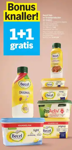 Albert Heijn Becel bak- en braadproducten aanbieding