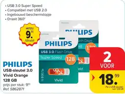 Carrefour Philips usb-sleutel 3.0 aanbieding