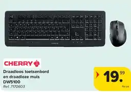 Carrefour draadloos toetsenbord en draadloze muis aanbieding