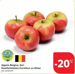 Carrefour Appels Belgica, Zari aanbieding
