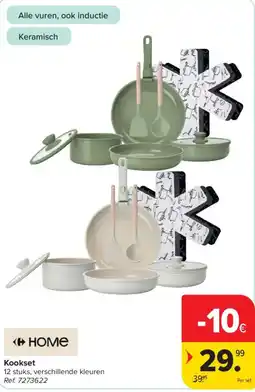 Carrefour Kookset aanbieding