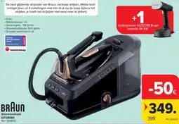 Carrefour Stoomcentrale Braun aanbieding