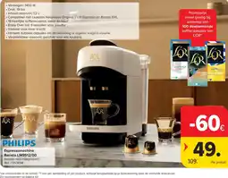 Carrefour Philips espressomachine barista lm9512/00 aanbieding