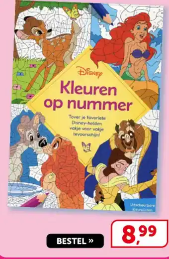 Disney Kleuren op nummer