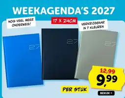 Boekenvoordeel Weekagenda's 2027 aanbieding