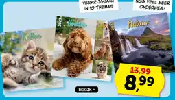 Boekenvoordeel Maanden kalender aanbieding