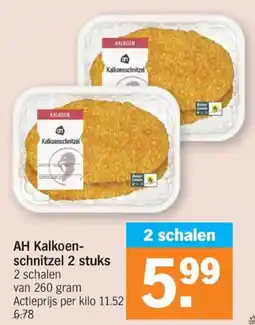 Albert Heijn AH Kalkoenschnitzel aanbieding