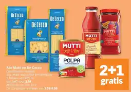Albert Heijn Alle Mutti en De Cecco aanbieding