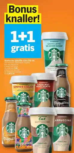 Albert Heijn Starbucks ijskoffie aanbieding