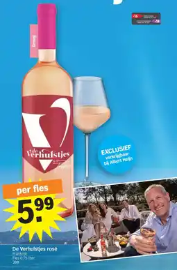 Albert Heijn De Verhulstjes rosé aanbieding