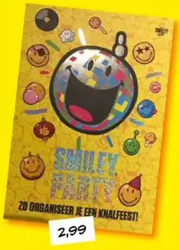 Boekenvoordeel Smiley party aanbieding