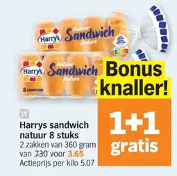 Albert Heijn Harrys sandwich natuur aanbieding