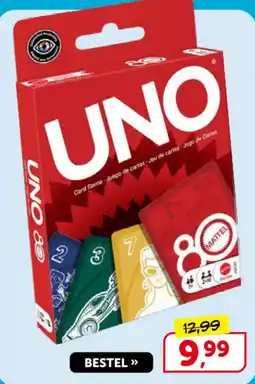 Boekenvoordeel Uno aanbieding