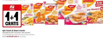 Iglo Snack & Share snacks