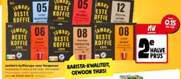 Jumbo Jumbo's koffiecups voor Nespresso aanbieding