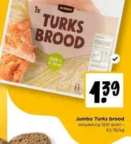 Jumbo Jumbo Turks brood aanbieding