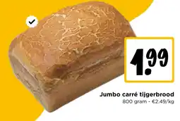 Jumbo Jumbo carré tijgerbrood aanbieding