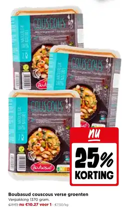 Jumbo Boubasud couscous verse groenten aanbieding