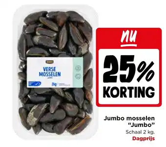 Jumbo mosselen
