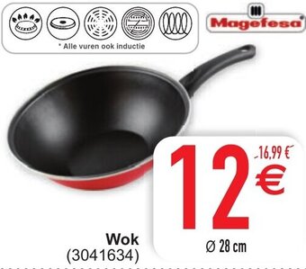 Cora Wok 28cm aanbieding