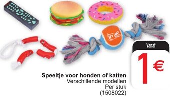 Cora Speeltje voor honden of katten aanbieding