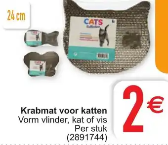Krabmat voor katten