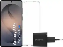 Coolblue Samsung Galaxy S26 Plus 256GB Zwart 5G + Basis Accessoirepakket aanbieding