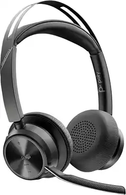 Coolblue Poly Voyager Focus 2 MS Draadloze Office Headset aanbieding