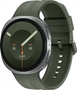Coolblue Samsung Galaxy Watch 9 Argent/Vert 44mm aanbieding