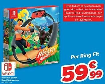 Nintendo switch ring fit adventure