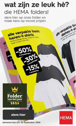 HEMA heren-t-shirts aanbieding