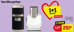 Kruidvat Van Gils parfum aanbieding