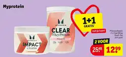 Kruidvat Myprotein Clear Whey Protein aanbieding