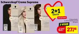 Kruidvat Schwarzkopf Creme Supreme aanbieding