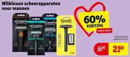 Kruidvat Wilkinson scheerapparaat Classic aanbieding