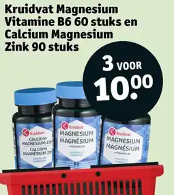 Kruidvat Kruidvat magnesium vitamine b6 aanbieding