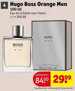 Kruidvat Hugo Boss Orange Men aanbieding