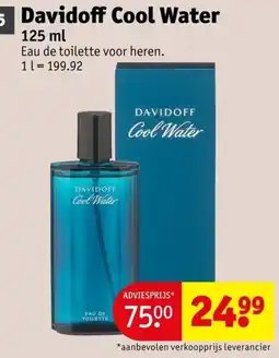 Kruidvat Davidoff cool water aanbieding