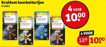 Kruidvat hoorbatterijen