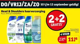 Kruidvat Head & Shoulders haarverzorging aanbieding