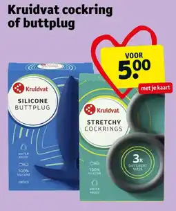 Kruidvat Kruidvat cockring of buttplug aanbieding