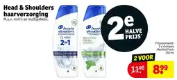 Kruidvat Head & Shoulders haarverzorging aanbieding